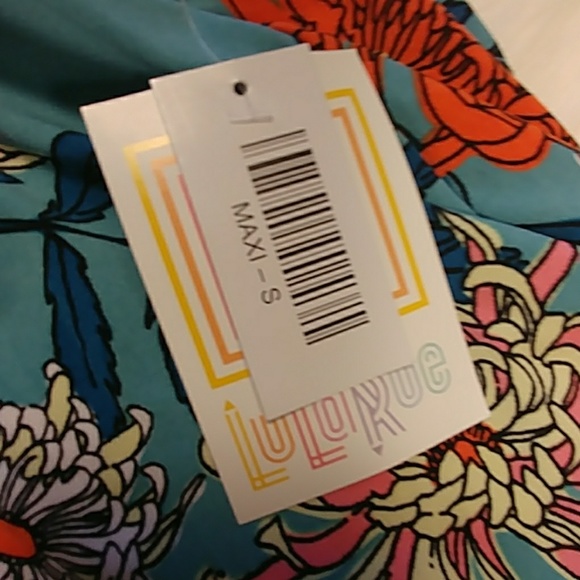 LulaRoe Floral Maxi Skirt - Picture 7 of 8